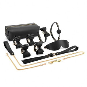 Luxury BDSM 7-Piece Black Set